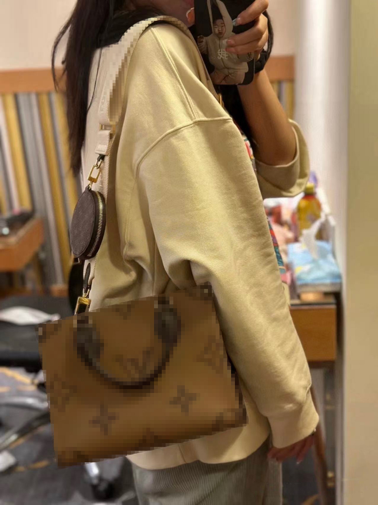 2026 Jungle New Fashion Autumn Gradient Color Handheld Tote Bag
