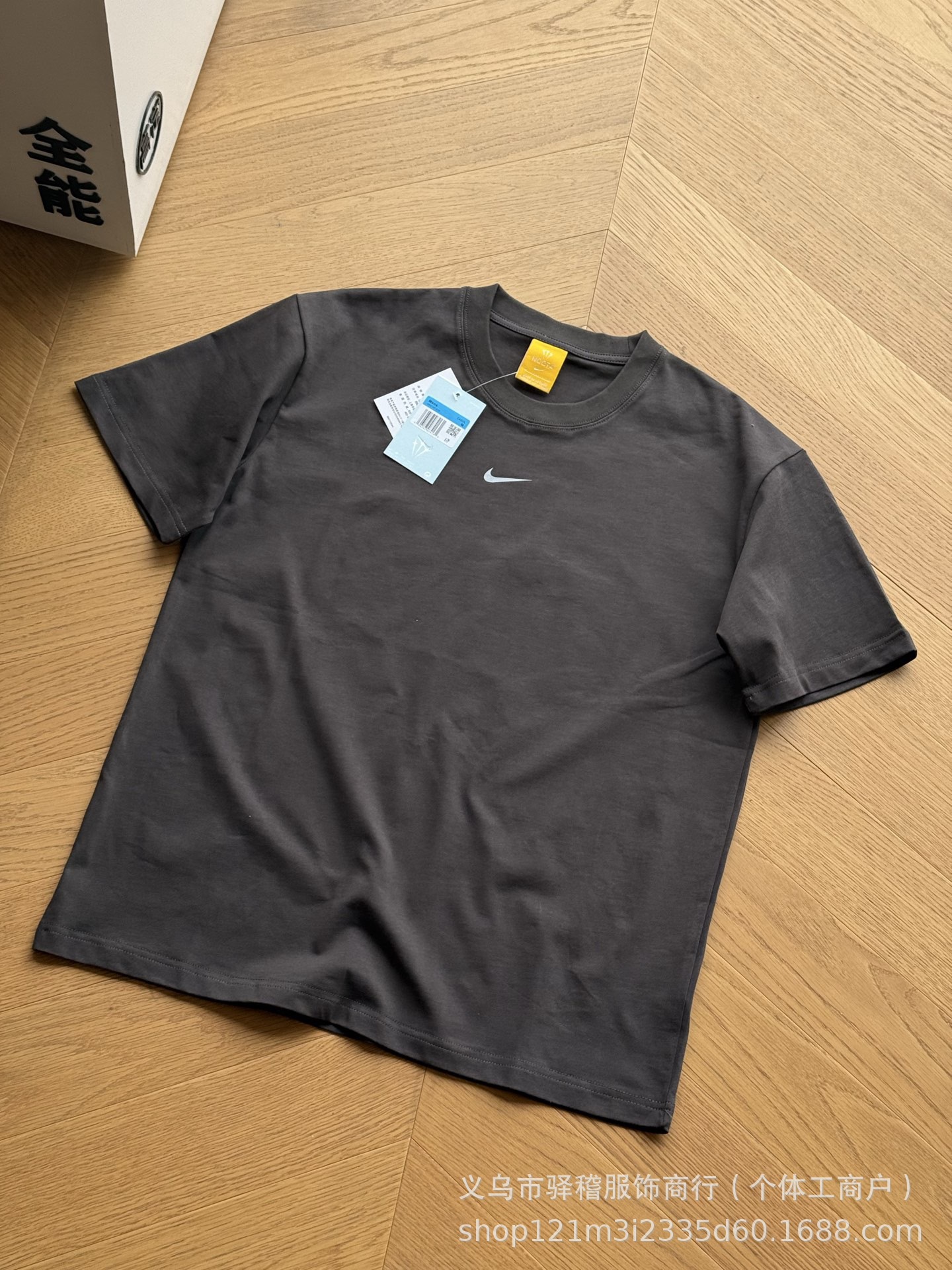 Men s T-Shirt Nocta Collaboration Model with Small Nk Logo Print detail image
