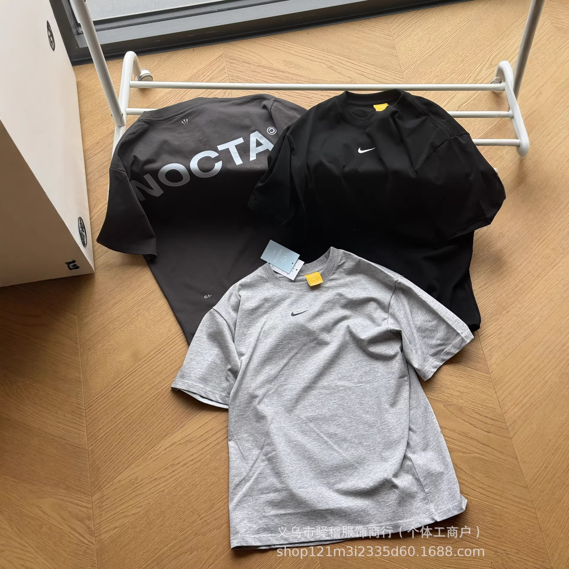 Men s T-Shirt Nocta Collaboration Model with Small Nk Logo Print