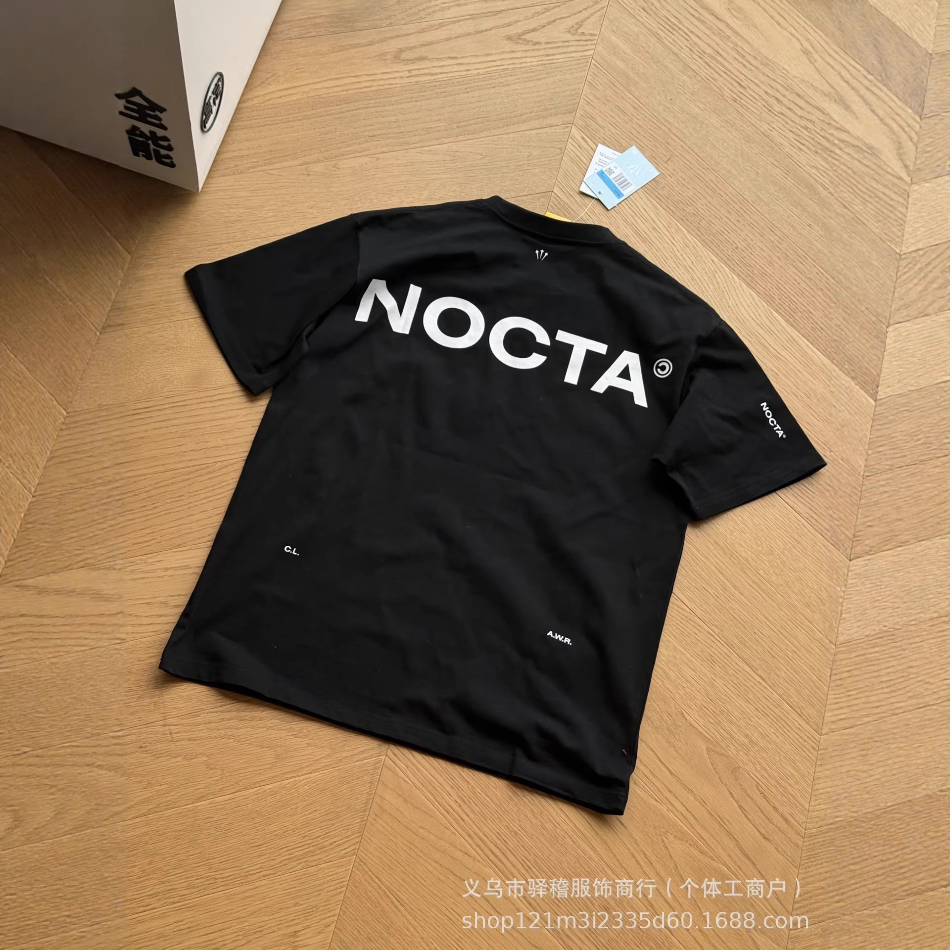 Men s T-Shirt Nocta Collaboration Model with Small Nk Logo Print