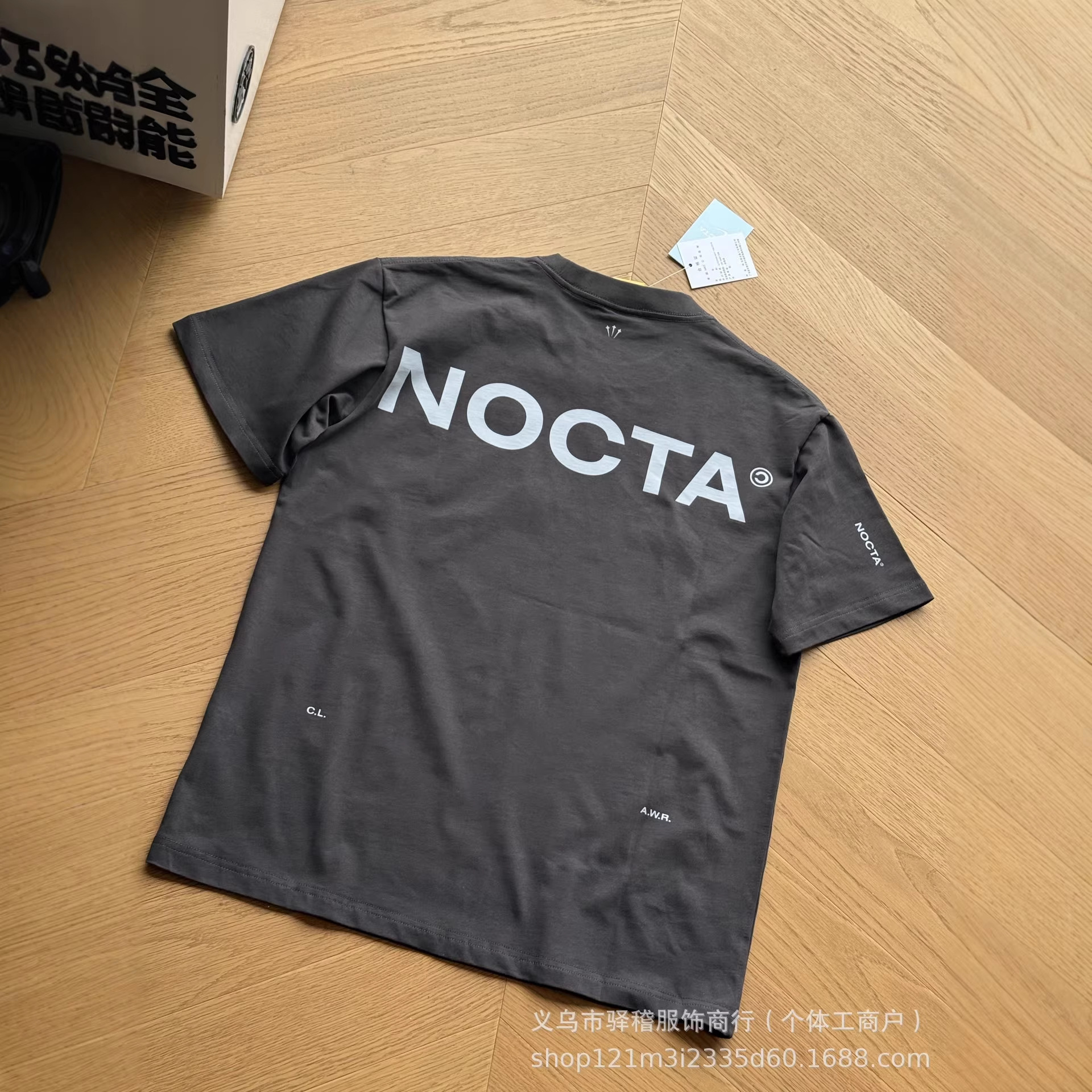 Men s T-Shirt Nocta Collaboration Model with Small Nk Logo Print