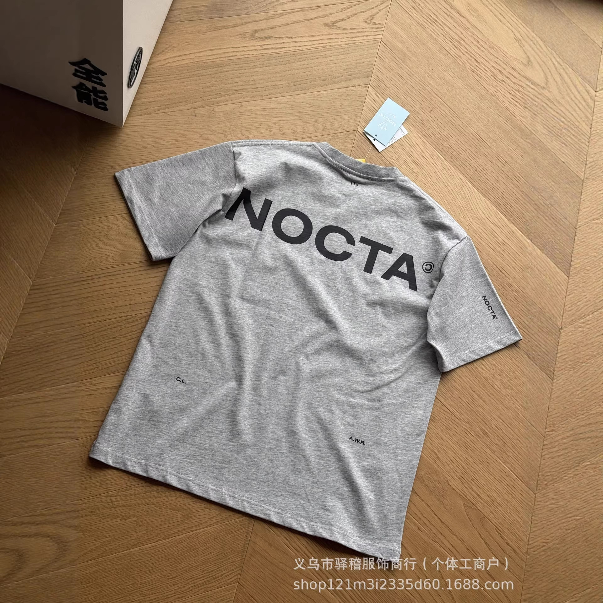 Men s T-Shirt Nocta Collaboration Model with Small Nk Logo Print