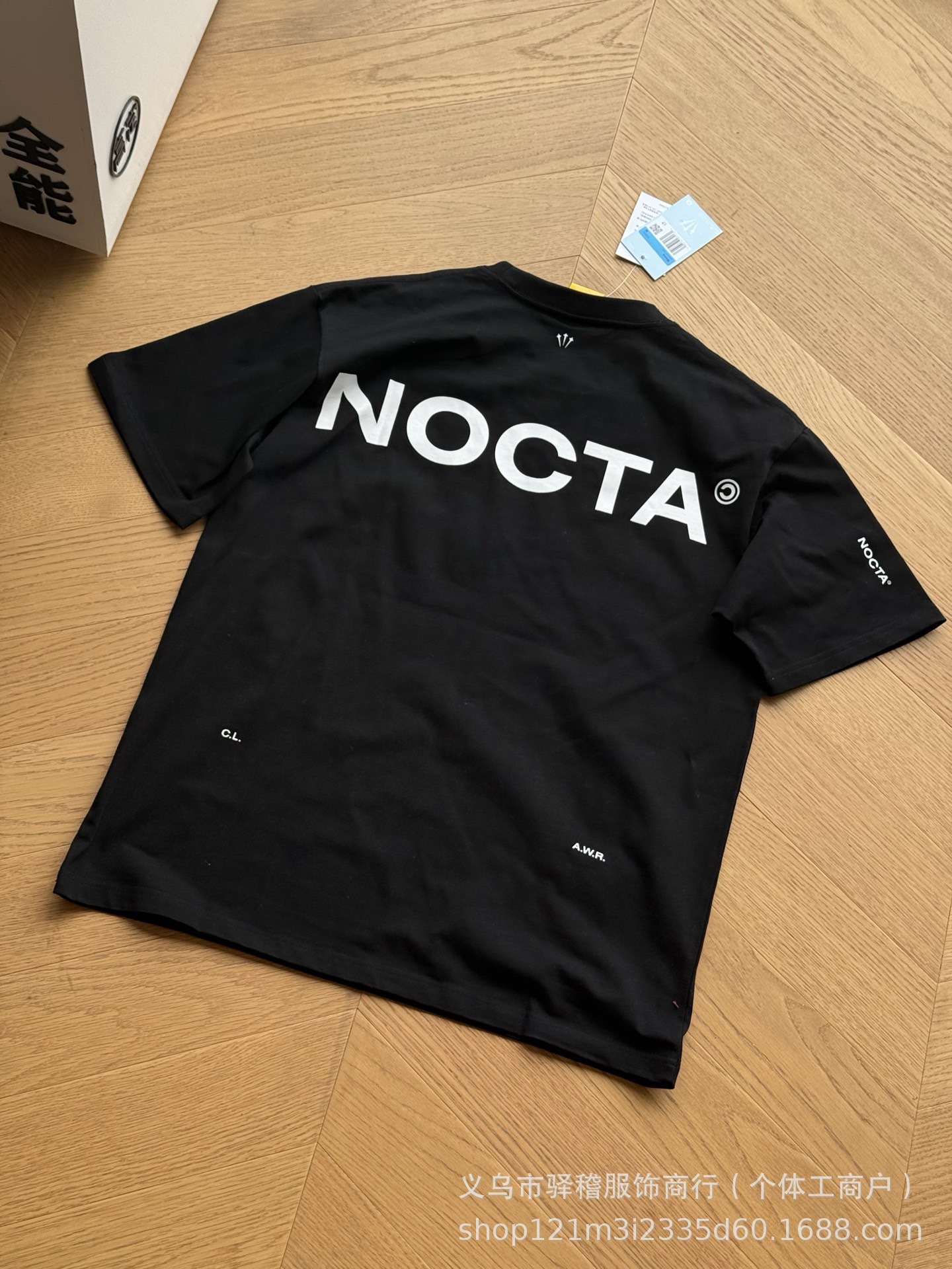 Men s T-Shirt Nocta Collaboration Model with Small Nk Logo Print