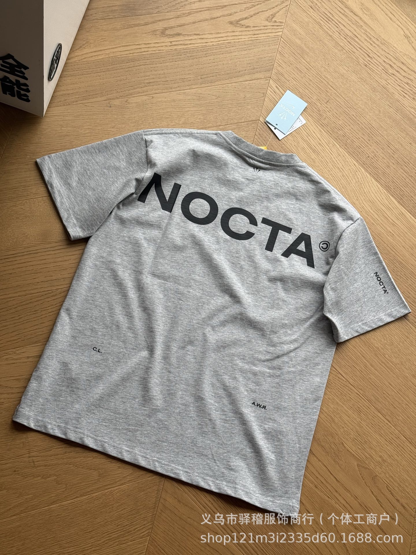 Men s T-Shirt Nocta Collaboration Model with Small Nk Logo Print