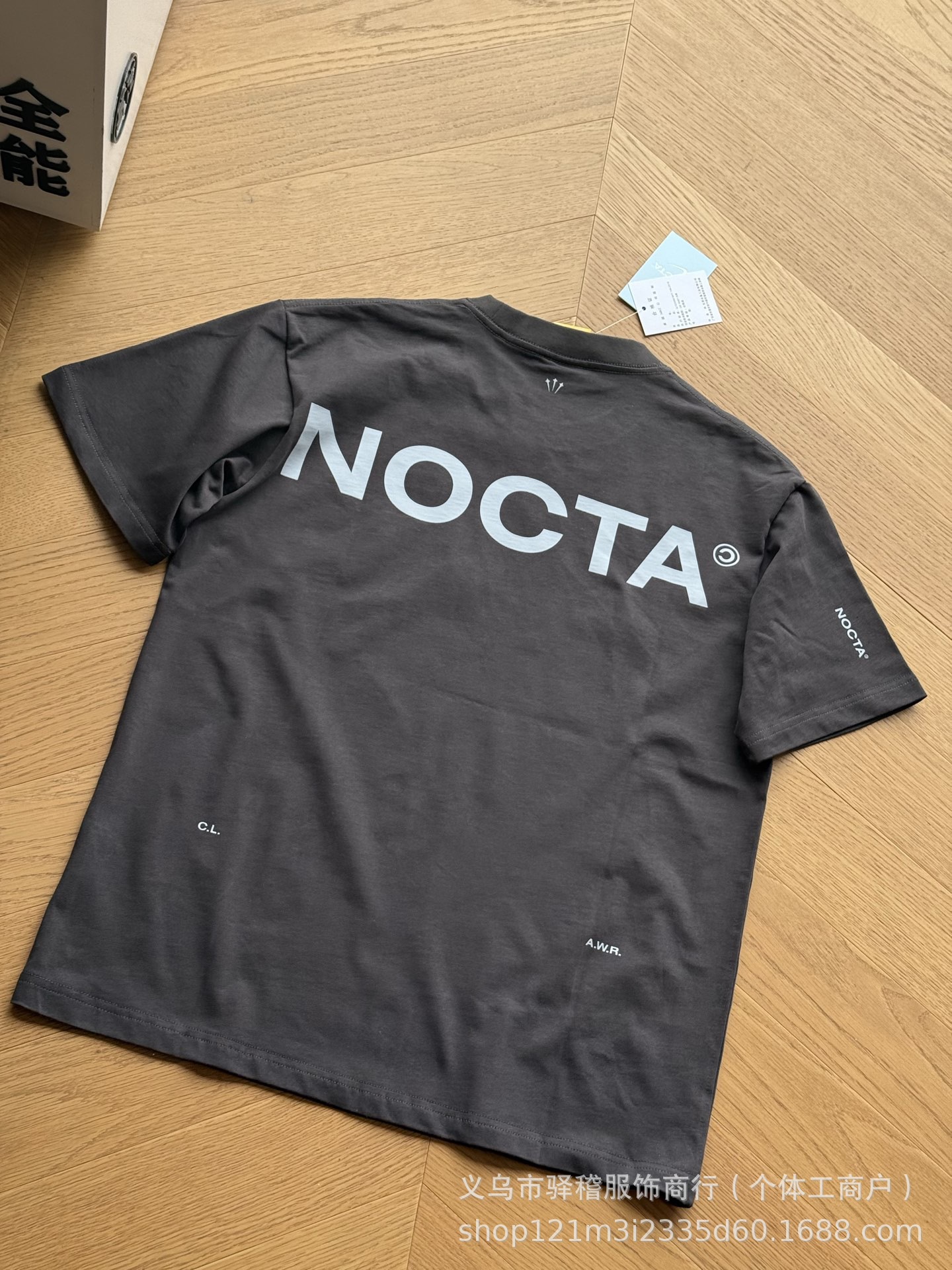 Men s T-Shirt Nocta Collaboration Model with Small Nk Logo Print