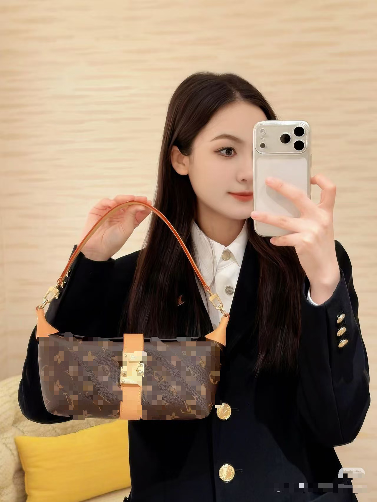 2026 New Foreign Trade Trendy Lunchbox Bag with a High-End Feel, Fashionable Underarm Handbag, Stylish Shoulder and Crossbody Bag Wholesale detail image