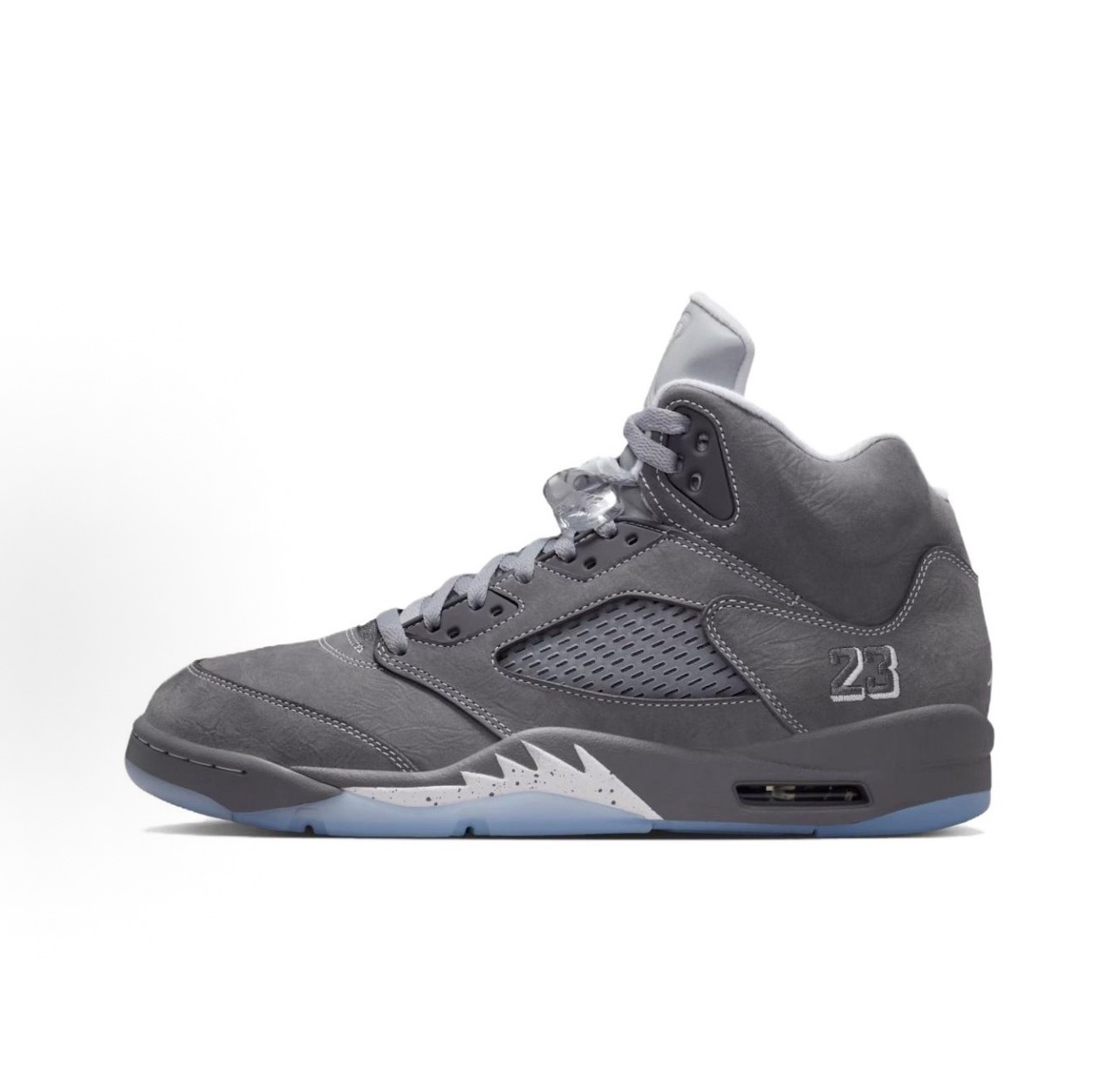 Shoes Aj5 High-Top Basketball Shoes Black Silver Rukawa Kaede Psg
