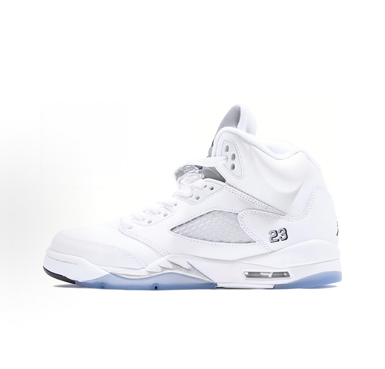 Shoes Aj5 High-Top Basketball Shoes Black Silver Rukawa Kaede Psg