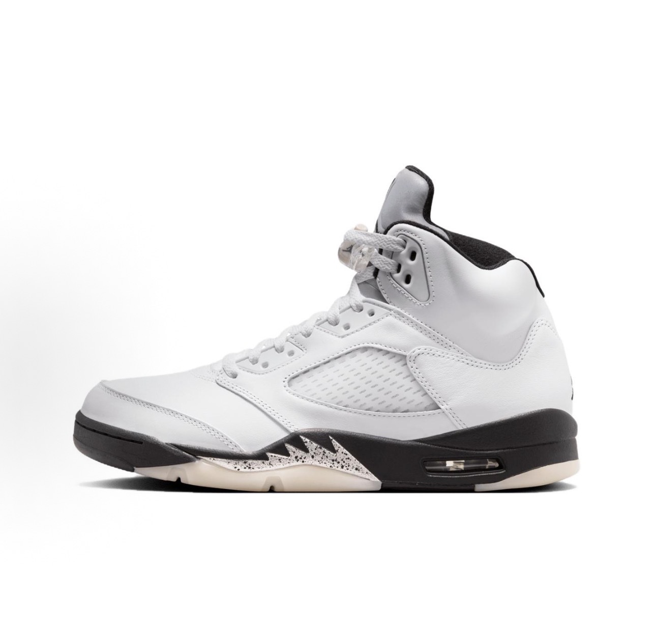 Shoes Aj5 High-Top Basketball Shoes Black Silver Rukawa Kaede Psg