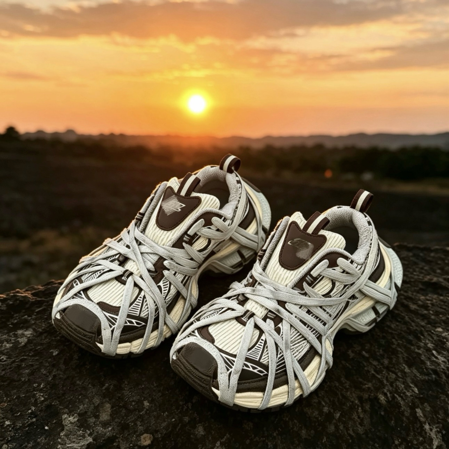 Cross-Border Putian High-Top Paris Tenth Generation 3XL Dad Shoes Spider-Man Lace-Up Breathable Sneakers Retro Height-Increasing Shoes