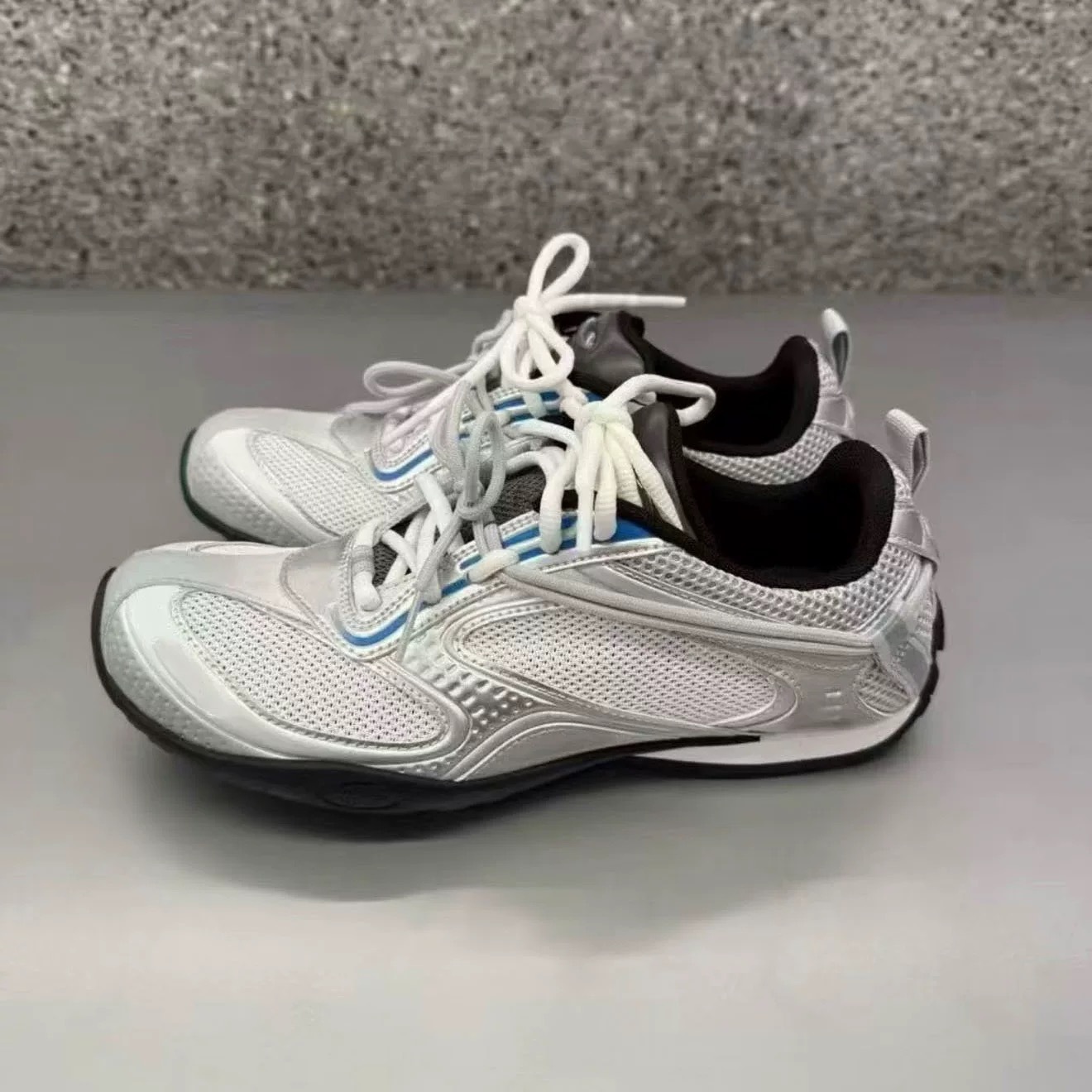 Light Luxury Bajia Radar Gradient Lines Men s Shoes, Simple and