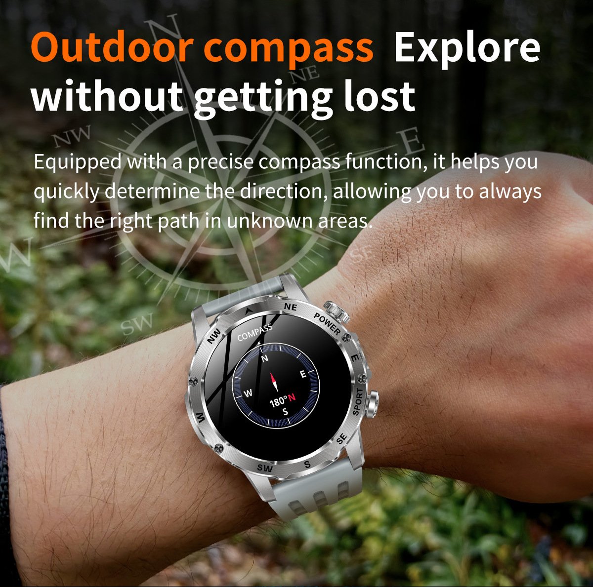 New Model Ak92 Smart Watch, Multi-Functional Bluetooth Call, Heart detail image