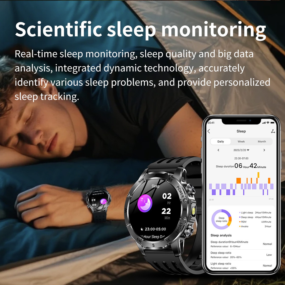 New Model Ak92 Smart Watch, Multi-Functional Bluetooth Call, Heart detail image