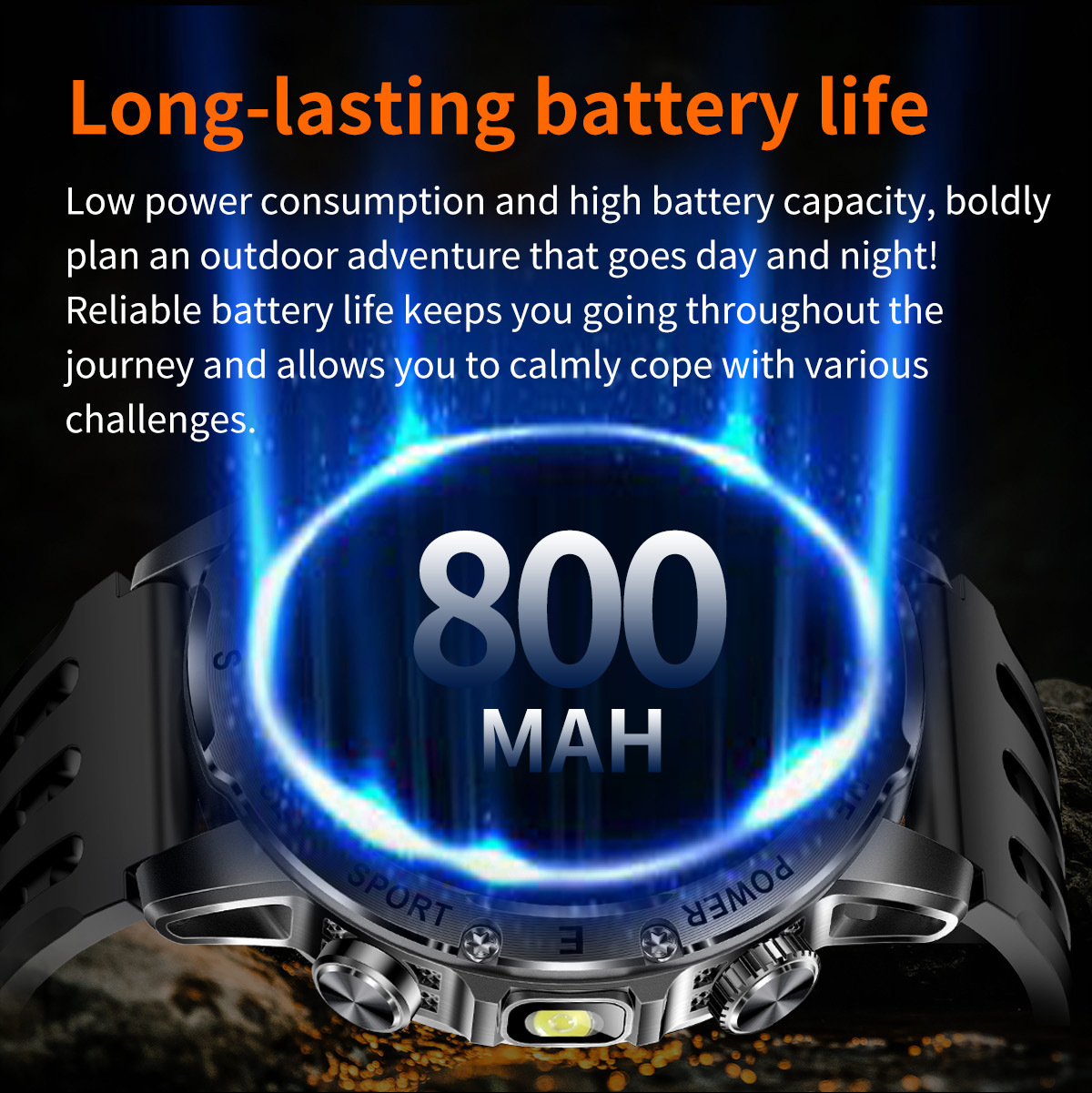 New Model Ak92 Smart Watch, Multi-Functional Bluetooth Call, Heart detail image