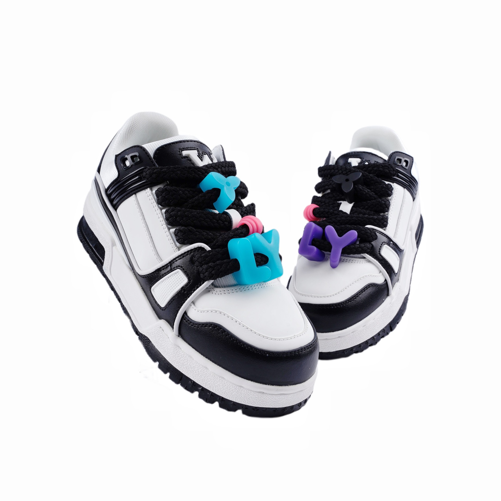 Putian came to the physical store quality l Trainer small fat ding v thick bottom bread shoes l lovers shoes detail image
