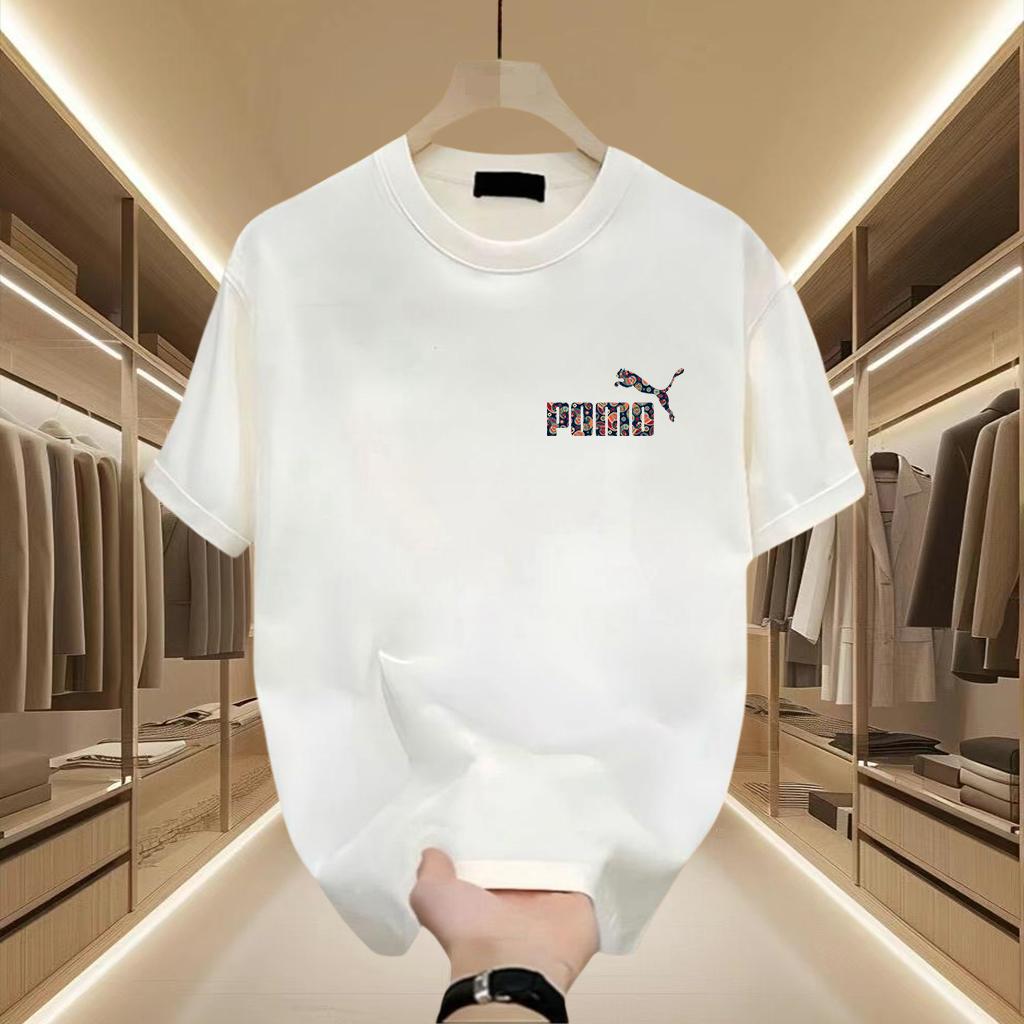 American Style Handsome Heavy Short-Sleeved T-Shirt for Young Men and Women Summer Instagram Popular Brand Street Loose Round Neck Top Short-Sleeved