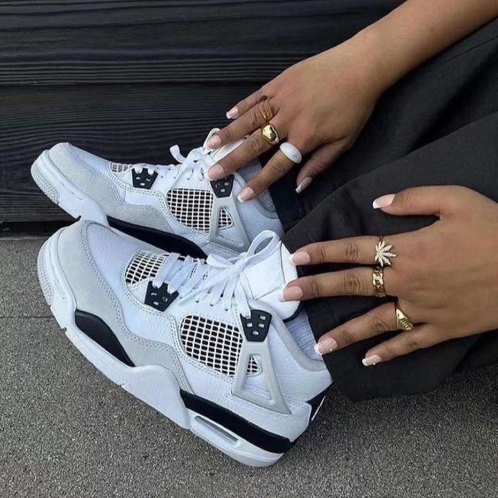 Air Jia 4 Litary Bla Shock-Absorbing and Non-Slip Retro Basketball detail image