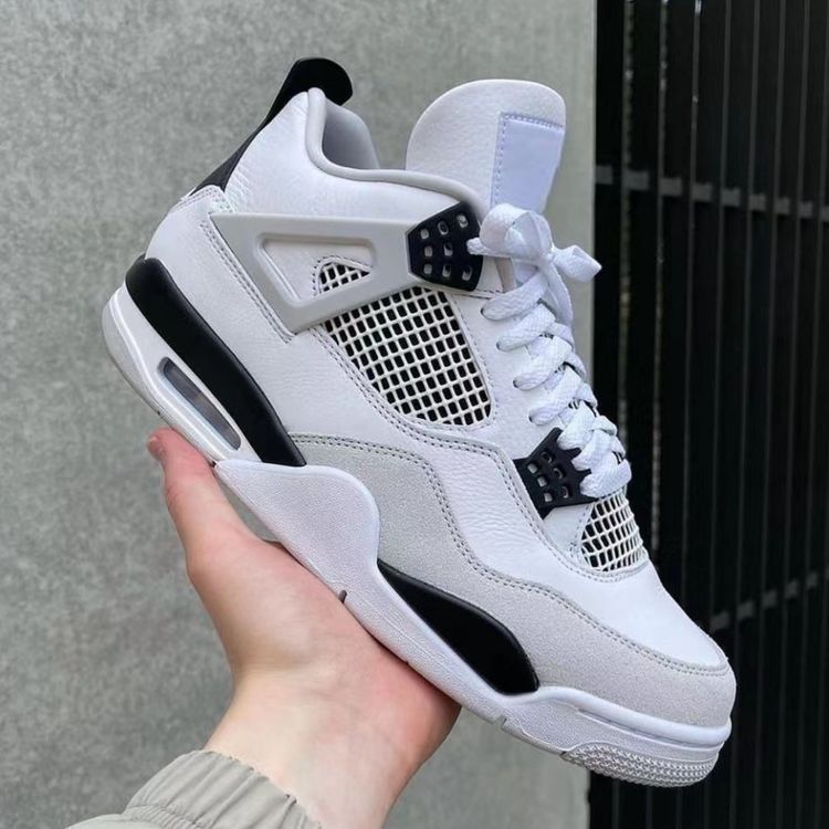 Air Jia 4 &ldquo;Litary Bla&rdquo; Shock-Absorbing and Non-Slip Retro Basketball Shoes Sports Men's and Women's Shoes 6927-