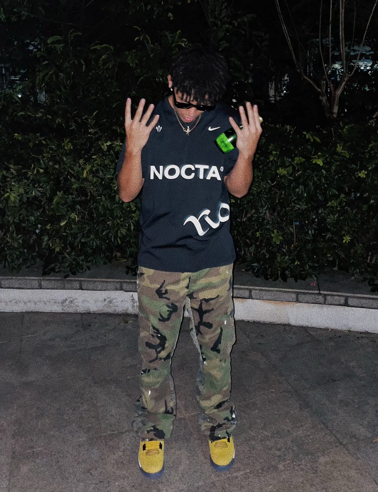 NOCTA Joint Spring Large Letter Printing Digital Pure Cotton Casual detail image