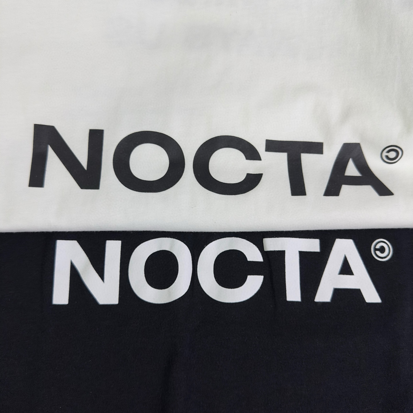 NOCTA Joint Spring Large Letter Printing Digital Pure Cotton Casual