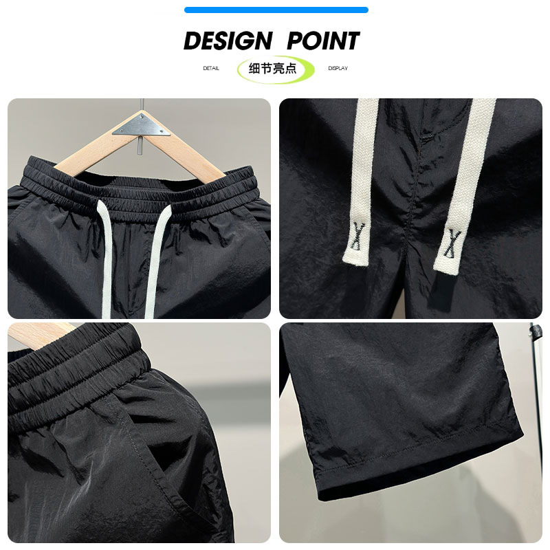 New Style Men s Shorts Slim Fit Trendy Casual Summer Men s