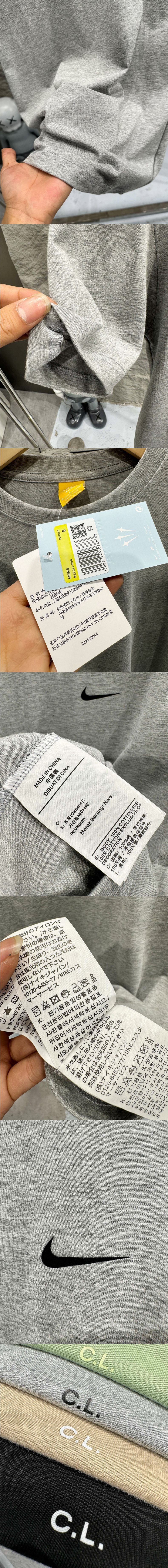 Dropshipping Nocta 2025 Summer Couple Letter Printed Round Neck detail image