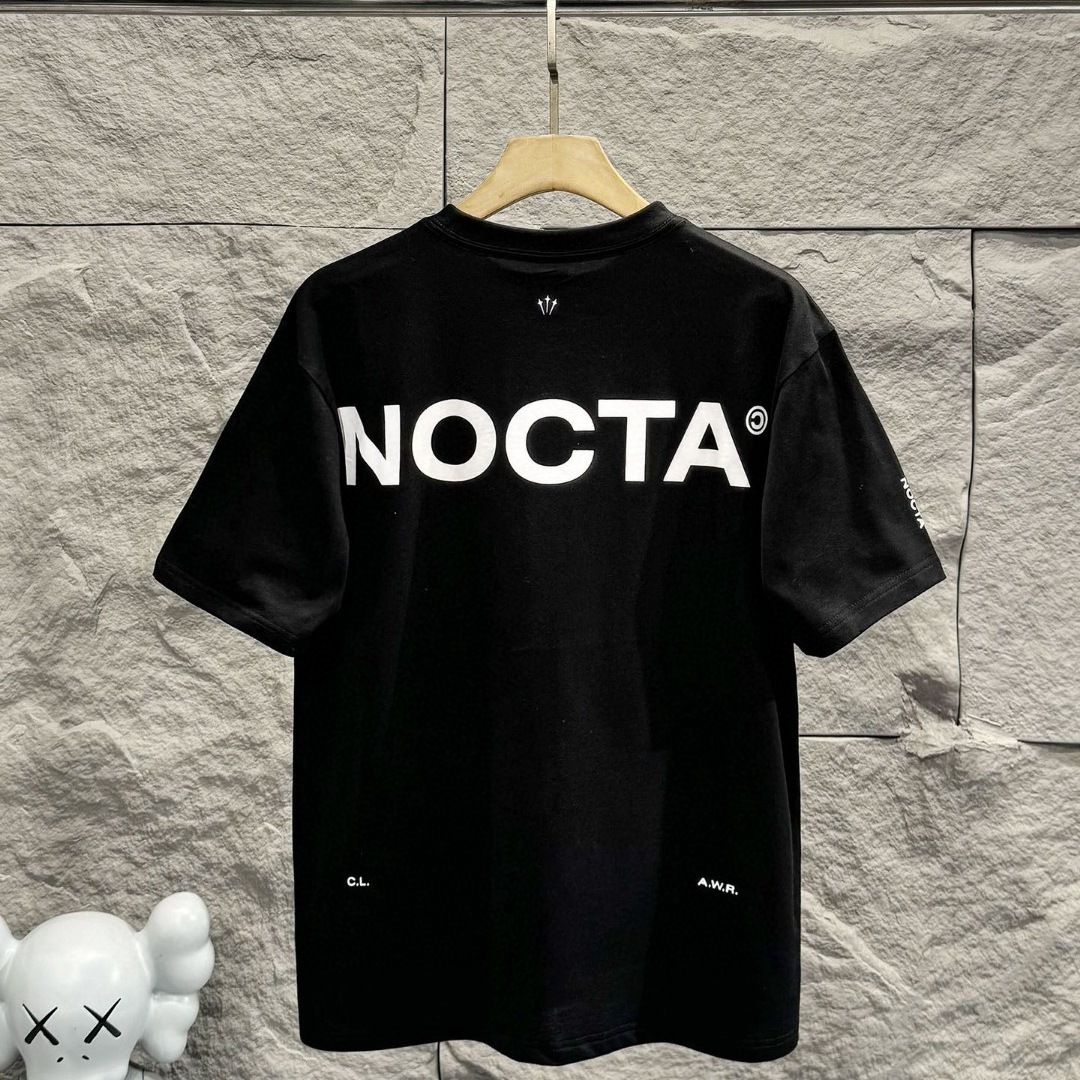 Dropshipping Nocta 2025 Summer Couple Letter Printed Round Neck