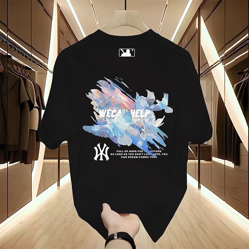 [Special Area 90% off] Outlet Selection丨Heavyweight丨Mlbreeze丨Xiuhe Suit丨Men's Short Sleeve T-Shirt detail image