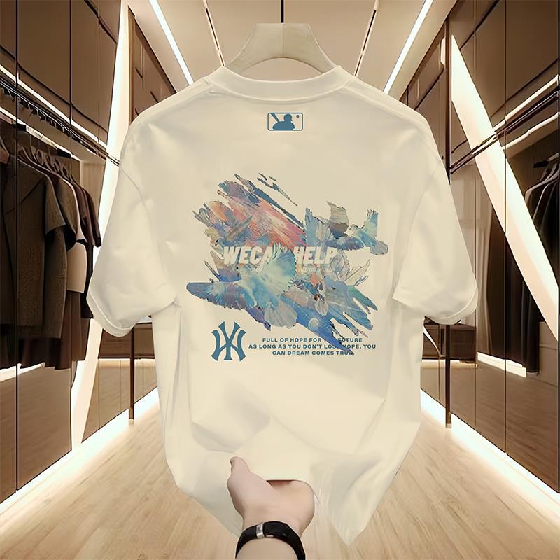 [Special Area 90% off] Outlet Selection丨Heavyweight丨Mlbreeze丨Xiuhe Suit丨Men's Short Sleeve T-Shirt detail image