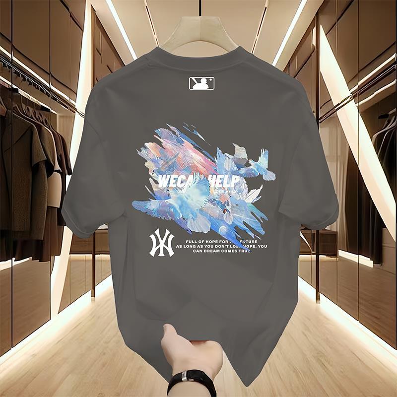 [Special Area 90% off] Outlet Selection丨Heavyweight丨Mlbreeze丨Xiuhe Suit丨Men's Short Sleeve T-Shirt detail image