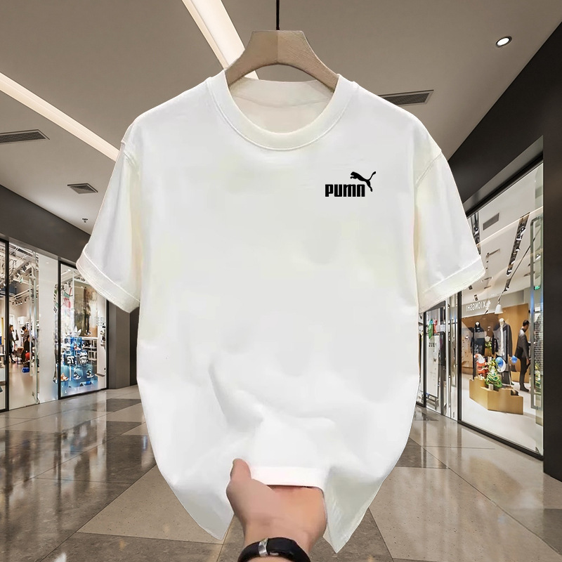 Ole Counter Short-Sleeved T-Shirt Men's Summer New Loose Half-Sleeved Round Neck Couple Wear Men's and Women's Tops Trendy