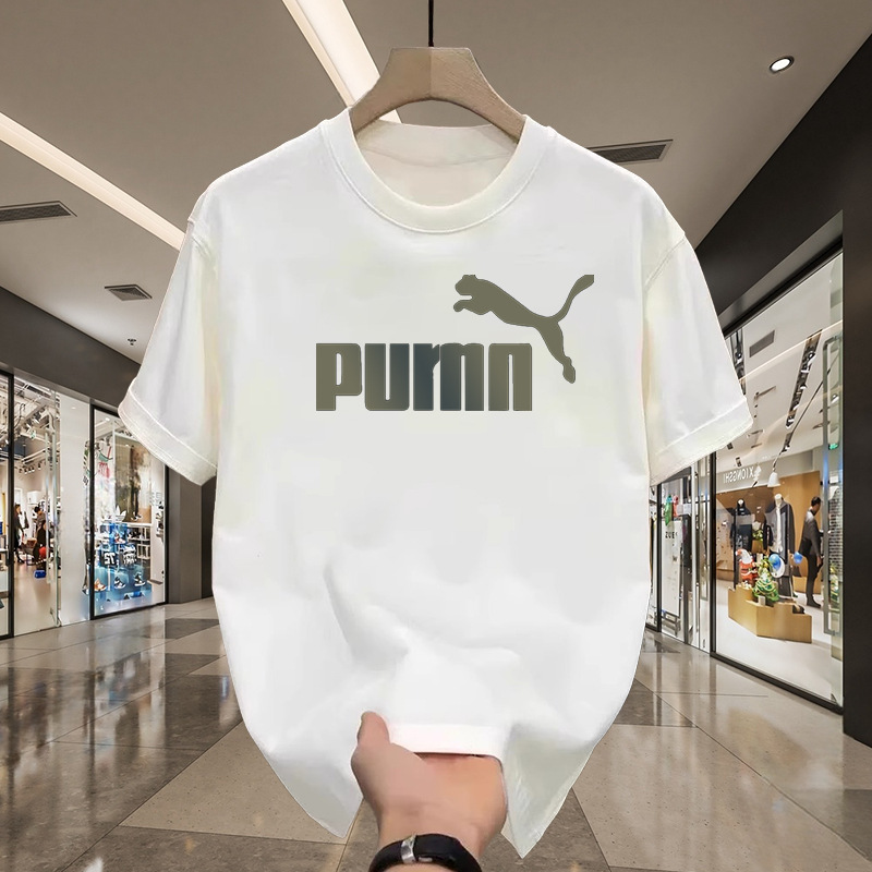 Ole Counter Short-Sleeved T-Shirt Men's Summer New Loose Half-Sleeved Round Neck Couple Wear Men's and Women's Tops Trendy