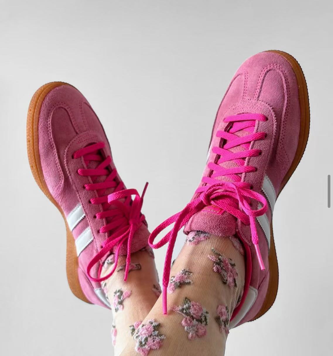 New 3Rd Generation Handball Spz Fashionable and Comfortable Men's and Women's Sneakers Casual Shoes Pink 36-45 detail image
