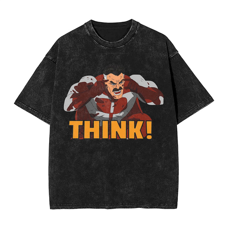 Thinkmarkcomiccartoonmanshirtwomenomnimeninvincible