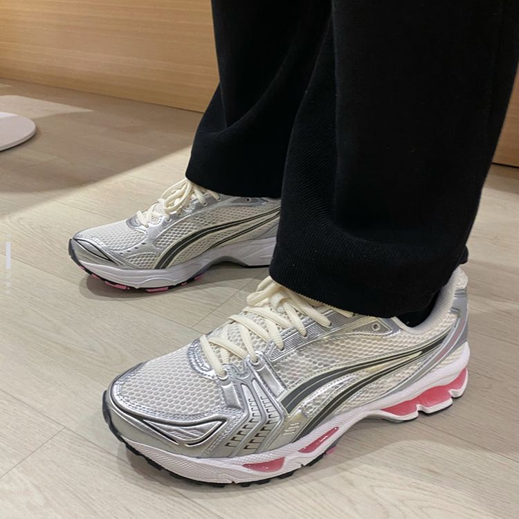 Kayano14 Men and Women Retro Running Shoes Breathable Sports Shoes Men's Shoes Silver Lovers Running Shoes K14 detail image