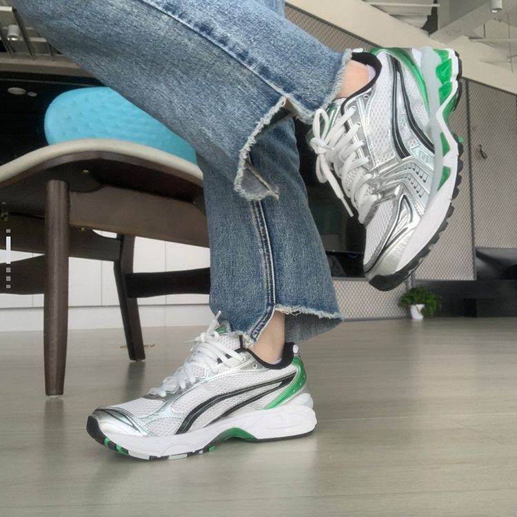 Kayano14 Men and Women Retro Running Shoes Breathable Sports Shoes Men's Shoes Silver Lovers Running Shoes K14 detail image