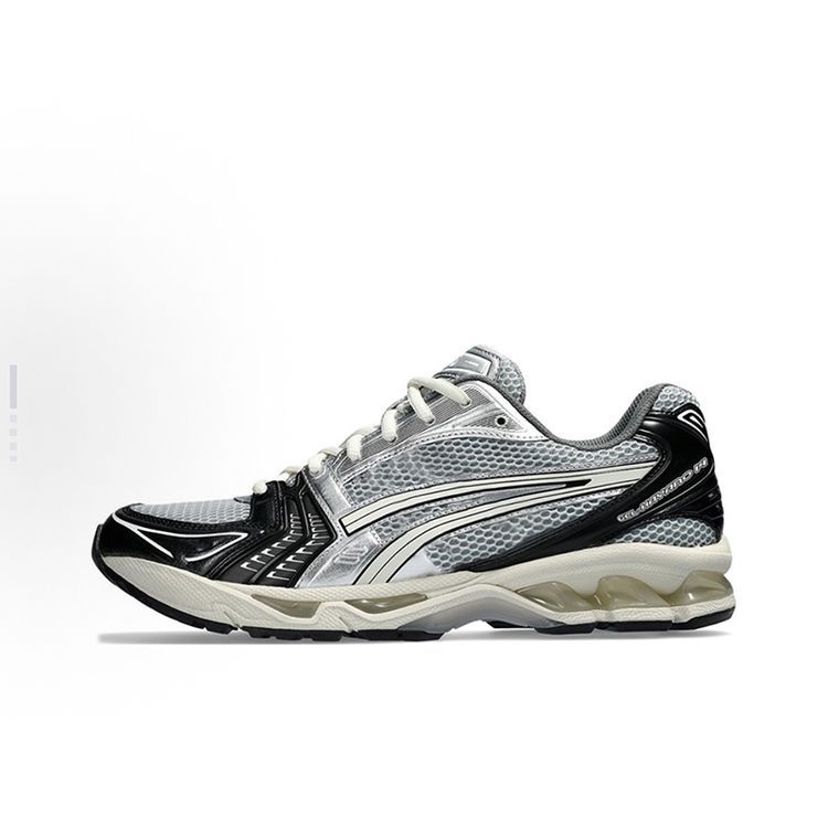 Kayano14 Men and Women Retro Running Shoes Breathable Sports Shoes Men's Shoes Silver Lovers Running Shoes K14