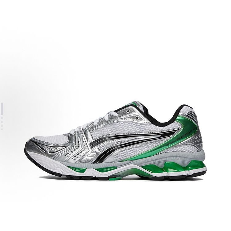 Kayano14 Men and Women Retro Running Shoes Breathable Sports Shoes Men's Shoes Silver Lovers Running Shoes K14