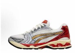 Kayano14 Men and Women Retro Running Shoes Breathable Sports Shoes Men's Shoes Silver Lovers Running Shoes K14