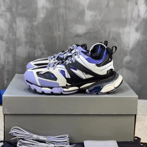 New Paris Dad Shoes High Version Third Generation Retro Track3.0 Thick-Soled Height-Increasing Shoes Men's and Women's Sports Shoes Putian detail image
