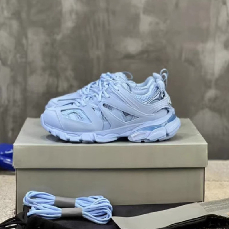 New Paris Dad Shoes High Version Third Generation Retro Track3.0 Thick-Soled Height-Increasing Shoes Men's and Women's Sports Shoes Putian