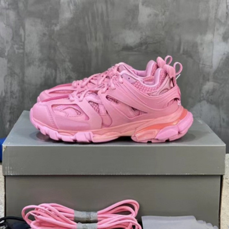 New Paris Dad Shoes High Version Third Generation Retro Track3.0 Thick-Soled Height-Increasing Shoes Men's and Women's Sports Shoes Putian