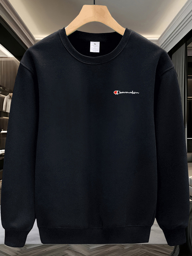 Brand Flagship Spring and Autumn Men's Sweatshirts Loose Casual Long-Sleeved Tops Couple Pullovers Round Neck Trendy Brands